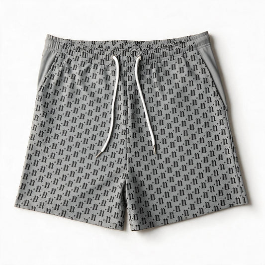 MONOGRAM SWIM SHORTS